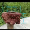 Maceta Piedra Volcánica Maceta Bonsái Suculenta Bambú Wenzhu Maceta Piedra Natural Planta Araña Colgante Transpirable Absorbente de Agua Maceta Piedra Tamaño Pequeño