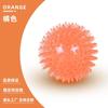 Pelota de juguete para perros con explosiones transfronterizas, de TPR de alta elasticidad, con sonido chirriante, puntiaguda, flotante, resistente a las mordeduras y apta para limpieza dental.
