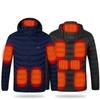 Ropa Calefactable con Control Inteligente de Temperatura Área 11 Ropa de Algodón Calefactable Eléctricamente Inteligente Abrigo Cálido Calefactable Eléctricamente Ropa de Algodón Calefactable USB para Hombres y Mujeres