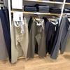 Pantalones Anchos Nuevos para Hombre Japoneses Sin Pinzas Perfil Pantalones de Grulla Pantalones Anchos Casuales Pantalones Combinables Regular 470549