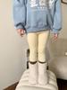 Ropa infantil Weimu, pantalones para niña, leggings con forro polar para otoño e invierno, novedad 2023, pantalones largos para bebé niña, ropa de invierno