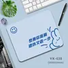 Literatura Inspiradora tamanho pequeno Proteção para Pulso Estilo Ins Antiderrapante Resistente ao Desgaste Amortecimento Espessado Tapete de Mesa para Trabalhador com Laptop