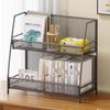 Estante de Mesa Organizador de Mesa Prateleira de Armazenamento Multicamadas Prateleira em Camadas para Mesa de Escritório Estante de Armazenamento para Mesa de Escritório de Dormitório de Estudante