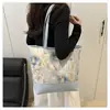 Bolsa Transversal Estrangeira de Comércio Exterior, Bolsa de Mão Grande com Cores Contrastantes da Moda, Bolsa de Ombro/Axila Estilo Étnico