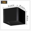 Lámpara de Pared Interior Carcasa Lámpara Decorativa Lámpara de Pared Lámpara de Pasillo Lámpara de Mesita de Noche Lámpara Decorativa para Habitación de Hotel Exterior de Aluminio Fundido a Presión