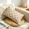 Funda de almohada con estampado floral y de plantas vintage para sofá de sala de estar, funda de cojín estampada, funda de almohada lumbar, decoración de sofá para exteriores