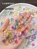 Rinestones para Uñas Artísticas de Soda Dulce de Moda Colores Mixtos Base Puntiaguda Cuadrados Gruesos Irregulares En Forma de Corazón Accesorios 3D para Uñas Venta al por Mayor