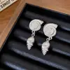 Remate Especial~Aretes Cuadrados Colgantes con Diamantes Incrustados de Aguja de Plata Lujo Accesible Versátiles de Gama Alta Pendientes Sencillos de Nicho