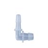 Cotovelo de Plástico Cotovelo de Plástico PP Conector de Mangueira Cotovelo de 90 Graus Cotovelo Barb Cotovelo de Ângulo Reto