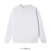 Sudadera de cuello redondo de seda de leche de 300 g, color liso, corte holgado, diseño minimalista, disponible para etiquetado privado, envío directo, patrones personalizados, bordado e impresión directa de logotipos.