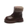 Botas de Invierno de Algodón para Niñas Estilo 2026 Nuevas Botas de Algodón Cálidas con Felpa para Niños Botas de Princesa Suaves y Elegantes para Niñas