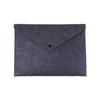 Bolsa para Archivos de Fieltro de Moda Personalizada por el Fabricante Bolsa de Almacenamiento para Oficina de Negocios Bolsa de Fieltro Multifuncional con Solapa para Archivos