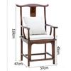 Mesa de té y silla de madera maciza combinadas, nueva mesa de té de estilo chino grande, mesa de centro de troncos, mesa de té de oficina zen completa para sala de estar