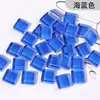 1kg 1cm Cristal DIY Mosaico Ladrilho Mancha Material de Partículas Pequenas Pintura Manual Infantil Pai-Filho