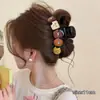 Pinza para el Cabello Única y Hermosa para Mujeres, Pasador de Gama Alta para la Parte Posterior de la Cabeza, Tamaño Grande para Cabello Denso, Pinza de Tiburón Accesorio para el Cabello
