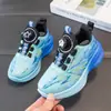Zapatos para Niños 2026 Primavera Nuevas Llegadas Niños Suela Blanda Antideslizantes Zapatos para Correr Entrenamiento Deportes Zapatos de Baloncesto Hebilla Rotatoria Niños