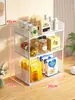 Estante de Almacenamiento de Cocina de Escritorio para Snacks, Artefacto de Almacenamiento Pequeño, Mesa de Comedor, Encimera, Portavasos Multifuncional, Almacenamiento, Gabinete Multicapa