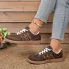 Tênis de Treino Alemão Tamanho Grande 2026 Novo Modelo Color-Blocking Retro Europeu e Americano Tênis Flats Sapatos Respiráveis de Verão para Mulheres Comércio Exterior