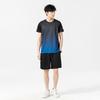 [nuevo 2024] traje deportivo para pareja para correr volumen manga corta verano secado rápido seda de hielo moda correr al aire libre holgado