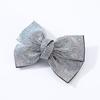 Amazon horquilla de lazo transfronterizo con diamantes brillantes, pasador con clip de resorte, nueva pinza superior de diamantes completos, horquilla de pedrería de alta calidad, tocado