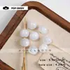 Accesorios para joyería DIY, collares hechos a mano coloridos de agujero grande, accesorios para ropa, accesorios de abalorios hechos a mano, materiales, accesorios de cuentas sueltas
