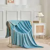 Manta nap de franela de color liso para primavera y verano, manta de toalla, manta fina nueva 2026, manta para sofá, manta tipo chal para aire acondicionado
