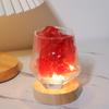 Taça de Diamante Hexagon Cup Crystal Stone Carregamento Aromaterapia Planta Óleo Essencial Não-fogo Aromaterapia Ornamentos Mão Presente Aromaterapia Presente