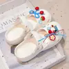 Zuecos de verano para niña para exteriores, estilo princesa, punta cerrada, lindos, suela suave, nuevo modelo 2026, sandalias estilo ballet para niña pequeña