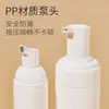Frasco Espumador de Mousse de Limpeza de 30 Dentes Personalizado Pet Frasco de Espuma Transparente 100ml Sabonete Facial Frasco Espumador de Plástico