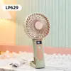 Ventilador Digital Inteligente Portátil Simple con Ajuste de Velocidad Continuo, Logo Personalizable, Correa para el Cuello y Capacidad de Carga de Escritorio