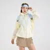 Ropa de protección solar súper elegante para mujer, protección UV, chaqueta de protección solar estilo dopamina para mujeres menudas, nuevo abrigo ligero de verano 2026