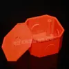 Caja de Ensamblaje Tipo Pvc86 Caja de Empalmes de Interruptor Caja Inferior Ensamblada de Plástico Perforado Engrosada Caja Oculta Caja Octogonal para Pistola de Gas