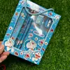 8036 Caja de Set de Papelería Regalos Pequeños para Jardín de Infancia Material Escolar Tarjeta de Lápiz Set para Colorear Regalos para Niños