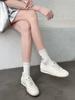Ysshadir Otoño e Invierno Nuevos Zapatos de Entrenamiento Alemanes de Cuero Genuino para Mujer, Zapatillas Versátiles Casuales Transpirables de Moda, Zapatos Deportivos Blancos