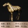 Conjunto de 9 artesanías de guerreros y caballos de terracota. Recuerdos turísticos de Xi'an. Adornos de guerreros y caballos de terracota. Regalos para clientes extranjeros.