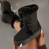 2026 Verano Nuevo Comercio Exterior Talla Grande Botas Peludas Casuales Cómodas de Mujer Moda Europea y Americana Botas de Envoltura Talla Única