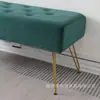 Banco de Pé de Cama Transfronteiriço de Luxo, Banco Longo para Hall de Entrada, Banco de Sofá, Banco para Trocar Sapatos, Banco para Sala de Estar e Sala de Jantar, Banco para Hall de Roupas, Madeira Maciça