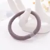 Elástico de Cabelo Básico Grande Estilo Coreano Espesso Simples Alta Elasticidade Amarrador de Cabelo Faixa de Cabeça de Malha de Nylon com Contas