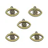 DIY Retro Aleación Accesorios de Joyería Colgante de Ojo Colgante al por Mayor 20*16mm I185