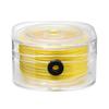 Corda elástica em formato plano pulseira de jade Hetian elástica linha de cristal resistente ao desgaste texto de uso de contas brincadeira diy especial pulseira dourada corajosa