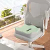 Almofada de Assento de Espuma de Memória para Cadeira de Escritório, Almofada para Quadril para Sentar por Longos Períodos, Almofada de Suporte Lombar de Espuma de Memória para Banco de Estudante, Dropshipping