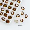 Rhinestones para Decoración de Uñas Color Amarillo Humo Cristal Dongzhou Colección Color Café Melard de Alta Calidad Accesorios de Uñas de Repuesto Huazi