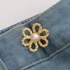 Botón de Mariposa para Cintura Ajustable para Tallas de Pantalones, Hebilla Mágica para Cintura para Apretar la Pretina, Botón Elástico para Fijar la Pretina