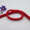 Corda Trançada de Lã com 1,2 cm de Largura Feita à Mão com 18 Fios Pequenos de Corda Acessórios de Decoração para Roupas DIY 1m Frete Grátis