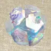 Luces de Colores LED Flor de Hortensia Accesorios de Luz Colgante Enchufable 5.2cm Láser Soñador Deslumbrante Boda Bola Bordada