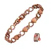 Pulseira Magnética Desmontável em Forma de Coração Vazado Transfronteiriça Conjunto de Anel de Pulseira Coração Magnético Venda por Atacado