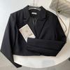 Oferta Especial Jaqueta Blazer Curta A5221 da Thirteen Rows Roupas Femininas! Roupas Femininas Estilo Coreano Guangzhou Outono e Inverno Venda Ao Vivo de Fábrica
