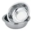 Bacia de Aço Inoxidável, Bacia para Lavar Vegetais, Bacia Doméstica de Cozinha para Bater Ovos e Misturar Massa, Bacia Extra Grande para Lavar o Rosto e Banho