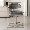 Taburete de Barra Ajustable para el Hogar con Ruedas, Silla Comercial para Recepción, Silla de Belleza para Manicura y Maquillaje, Silla de Belleza para el Hogar