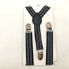 Serie Retro Rayada Colorida Tirantes de 2 cm con Clips para Niños y Niñas Tirantes con Clips para Pantalones de Bebé
